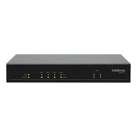 Gateway Ip 4 Canais Fxo Gw 204 O - Intelbras Foto 1