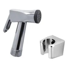 Gatilho Chuveirinho P/ Ducha Higiênica Suporte Cromado Metal Foto  mini 1