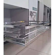 Gaveta Aramada Deslizante 77cm Piatina Aço Cromado Multiuso Foto mini  3