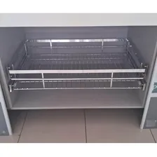 Gaveta Aramada Deslizante 77cm Piatina Aço Cromado Multiuso Foto mini  2