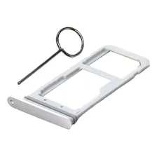 Gaveta Bandeja Slot Chip Para Galaxy S7 Edge G935f Cor PRATA Foto mini 1