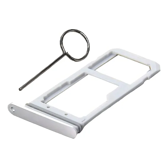 Gaveta Bandeja Slot Chip Para Galaxy S7 Edge G935f Cor PRATA Foto 1