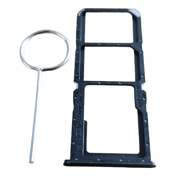Gaveta Bandeja Slot Chip Slot Para Realme 8 5g Cor Preto Foto 1
