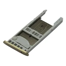 Gaveta Chip Sim Card Slot Dual Moto G5 G5 Plus - Dourada Foto mini 1