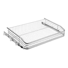 Gaveta Deslizante 570mm Aramada Fruteira Em Aço Inox Corredi Cor Cinza Foto mini 1