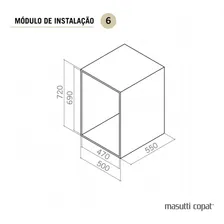 Gaveta Fruteira Aramada 470mm Deslizante Aço Inox Corrediça Cor Cinza Foto mini 4