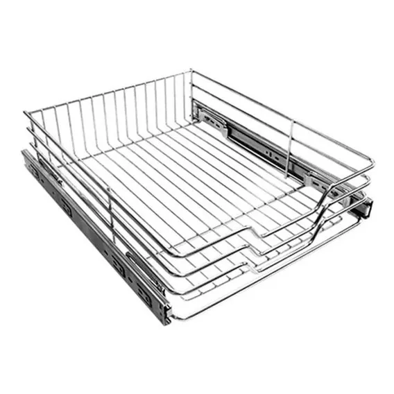 Gaveta Fruteira Aramada Multiuso Inox 570x110x450mm BU56 Jomer Foto 1