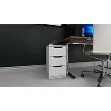 Gaveta Organizador Mesa Escrit贸rio Porta Caneta Cor Branco Foto mini 3