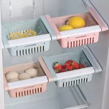 Gaveta Organizadora Geladeira Ajustável Multiuso Plástico Foto mini 3