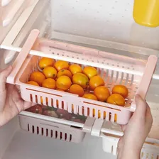 Gaveta Organizadora Geladeira Ajustável Multiuso Plástico Foto mini 2