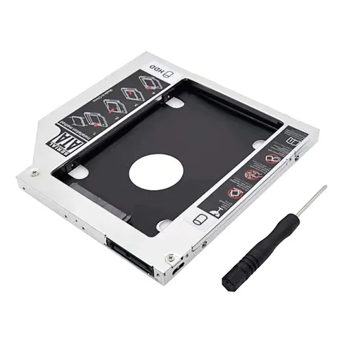 Gaveta Para Hd Sata 2.5  Caddy 9.5mm Foto 1