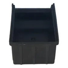 Gaveta Plastica Bin Preta Empilhavel Num 3 Foto mini  2