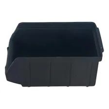 Gaveta Plastica Bin Preta Empilhavel Num 3 Foto mini 4