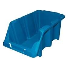 Gaveta Plástica Prática Empilhável Nr. 5 Azul 42002 Presto Foto  mini 1