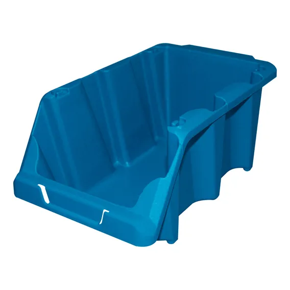 Gaveta Plástica Prática Empilhável Nr. 5 Azul 42002 Presto Foto 1