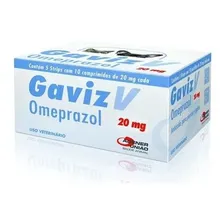 Gaviz V 20mg Caixa Com 50 Comprimidos - Omeprazol Foto mini 1