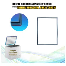 Gaxeta Borracha 68x92 Freezer Horizontal Consul Cha31c Foto mini  2