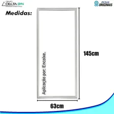 Gaxeta Borracha Gelopar Gldr-570 Porta Vidro 145x63 Foto mini 3