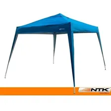 Gazebo Articulado Tenda Camping Praia Nautika Duxx 3x3m UV50+ Azul Foto mini  2