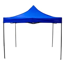 Gazebo Dobrável Barraca Tenda Camping Sanfonada Reforçada Cor Azul Foto mini 4