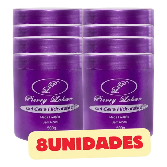 Gel Cera Pierry Lohan Kit 8 Unidades 500g Foto 1