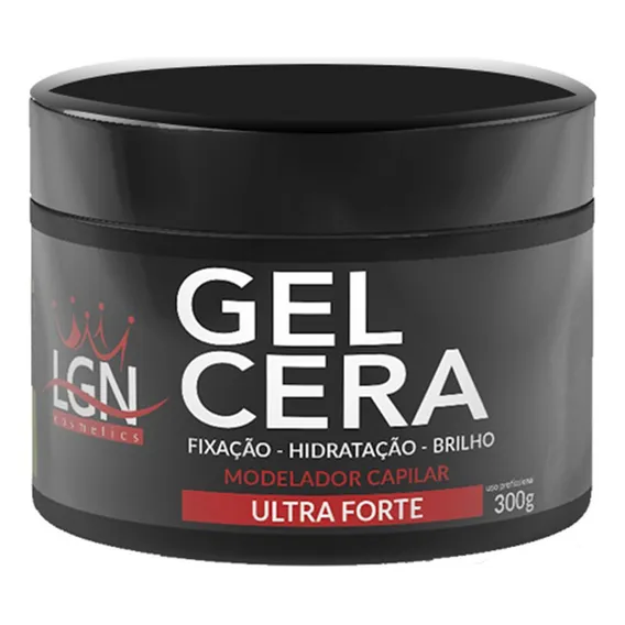 Gel Cera Ultra Fixação 300g- Lgn Barber Foto 1