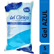 Gel Clínico Contato Condutor Ultrassom Tens Bag Azul Rmc 5kg Foto mini 3