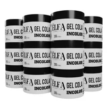 Gel Cola 300g 24 Potes Caixa Fechada Elfa 4 Man Atacado Cor de cabelo TODOS Foto  mini 1