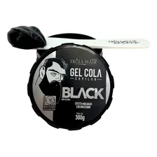 Gel Cola Modelador Incolor + Gel Cola Black 300g Tr贸ia Hair Foto mini 4