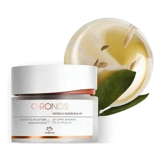 Gel Creme Antissinais 45+ Dia Firmeza E Radiância Chronos Foto 1