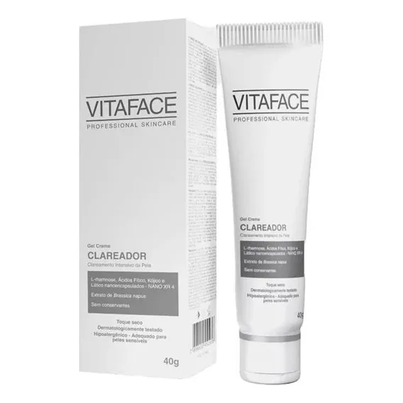 Gel Creme Clareador Vitaface 40g Foto 1