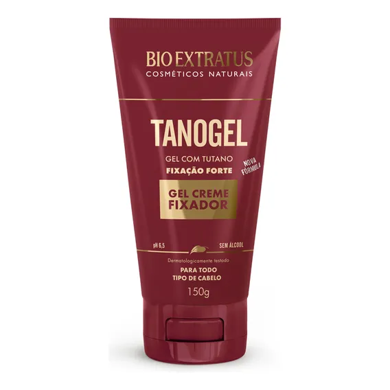 Gel Creme Tanogel Radical Fixação Forte 150g Bio Extratus Foto 1