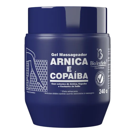 Gel De Arnica E Copaíba Bio Instinto 240g Foto 1