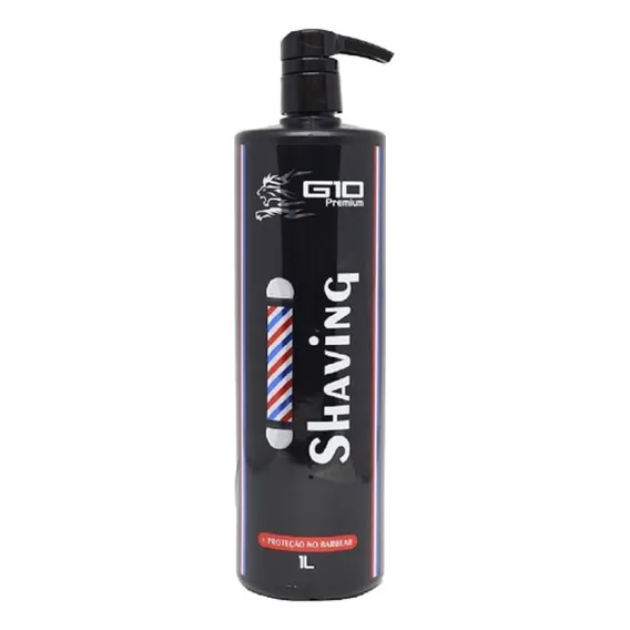 Gel De Barbear Shaving Mentolado - G10 Premium 1 Litro Origi Foto 1