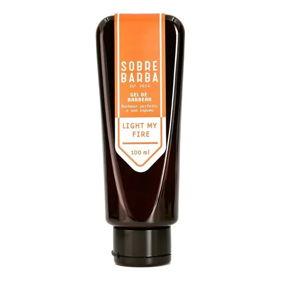 Gel de Barbear Sobrebarba - Light my Fire 100ml Foto 1