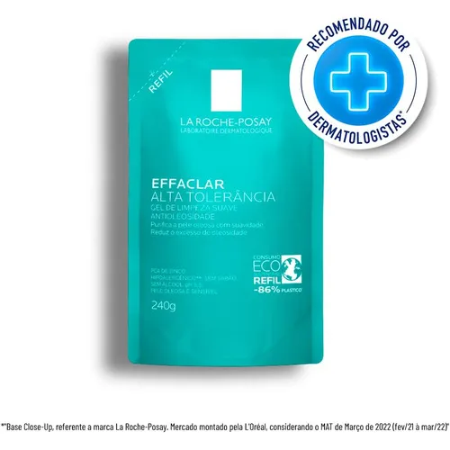 Gel De Limpeza Effaclar Alta Tolerância 240g La Roche-posay Foto 1