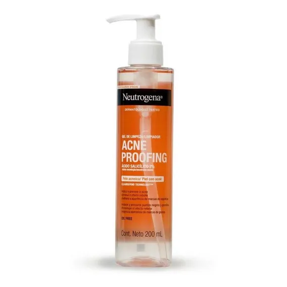 Gel De Limpeza Facial Acne Proofing 200ml Neutrogena Foto 1