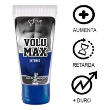 Gel de Massagem Corporal Íntimo Volumax Intense Top Gel Foto mini 2