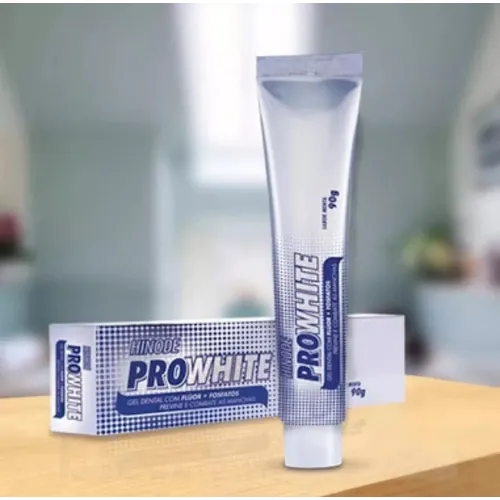 Gel Dental Pasta Dente Clareador Hinode Pro White 90g Menta Foto 1