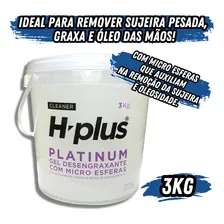 Gel Desengraxante/pasta Lavar Mao 3,000 Kg H-plus Hasten Foto mini  2