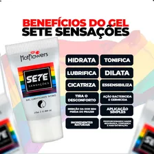 Gel Deslizante Lubrificante Anal 7 Sensações Anestésico 25g Foto mini  3