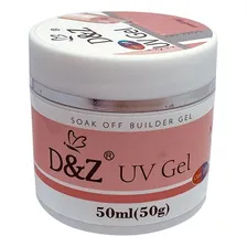 Gel D&z Uv Construtor 50g Builder Alongamentos Unhas Nails Cor Clear 50g Foto mini 1