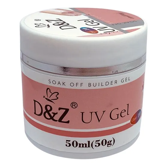 Gel D&z Uv Construtor 50g Builder Alongamentos Unhas Nails Cor Clear 50g Foto 1