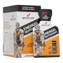 Gel Energel Outdoors Cx 10 Sachês De 30g - Bodyaction Sabor Morango Foto mini  2
