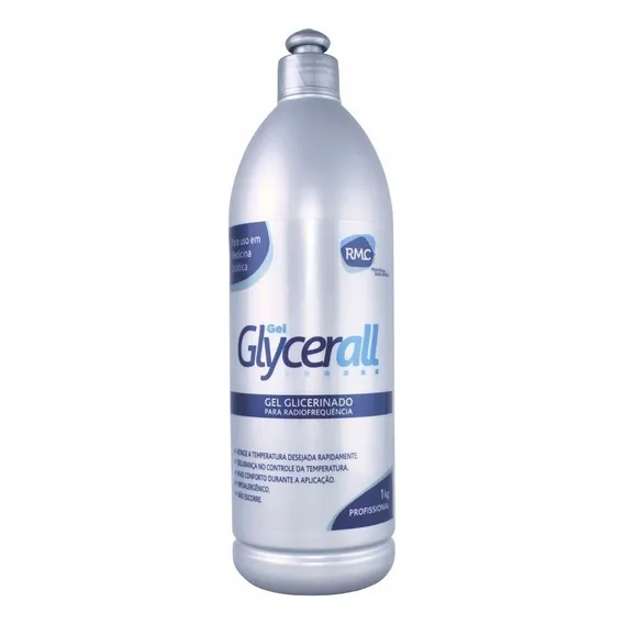 Gel Glicerinado Para RadiofrequĂȘncia 1kg Glycerall Rf - Rmc Foto 1