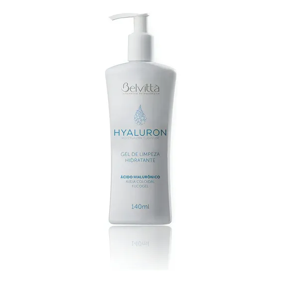 Gel Limpeza Hidrat Hyaluron 140ml Belvittà Ácido Hialurônico Tipo De Pele Todo Tipo De Piel Foto 1