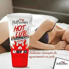 Gel Lubrificante Excitante Íntimo Vaginal Anal Oral Sex Shop Sabor Morango Foto mini  2