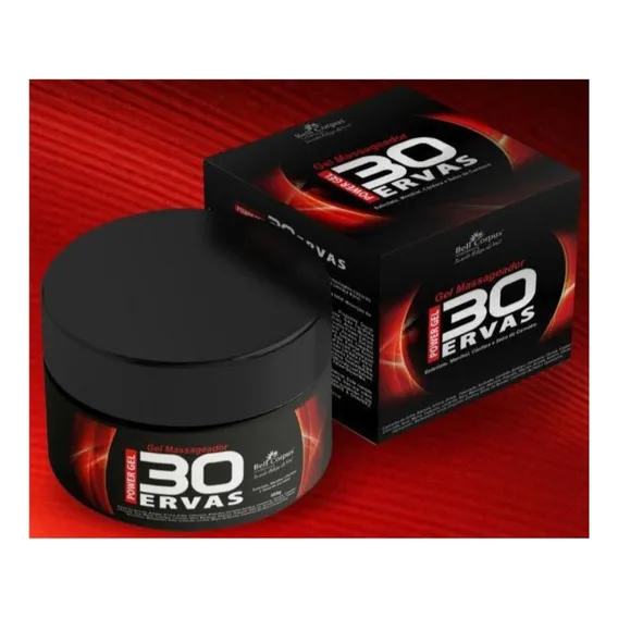 Gel Massageador 30 Ervas - Power Gel - 300g Bell Corpus Foto 1