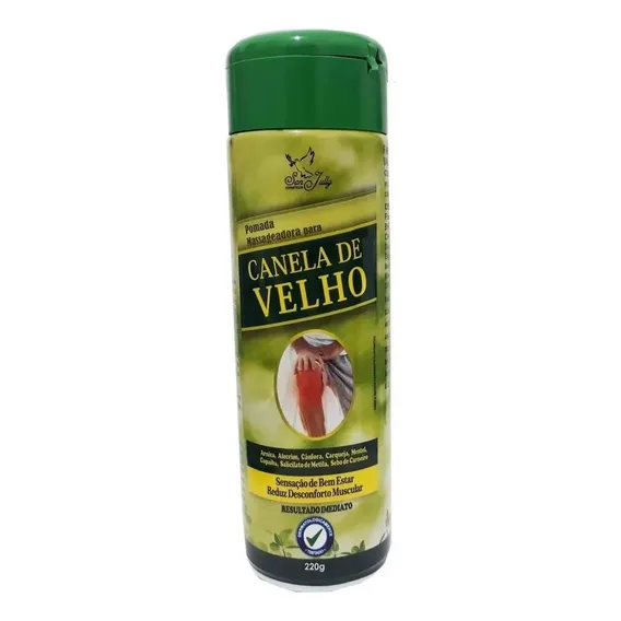 Gel Massageador Canela De Velho 220g - Resultado Imediato Foto 1