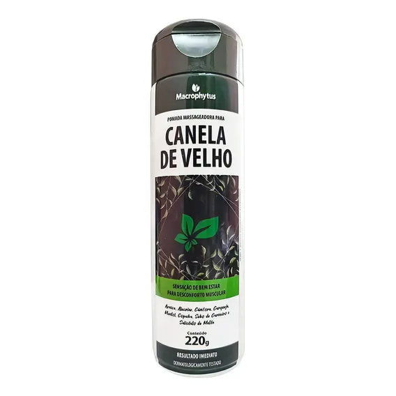 Gel Massageador Canela De Velho Com Sebo De Carneiro 220g Foto 1